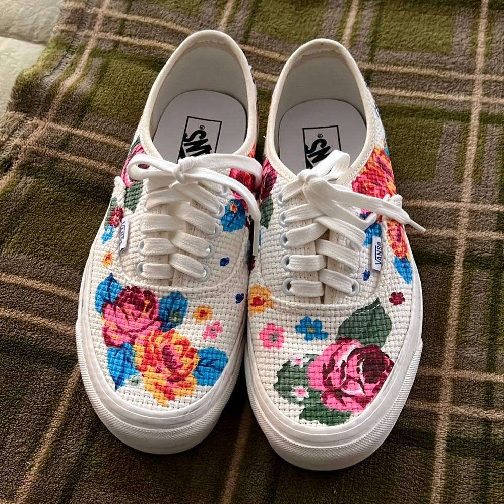 Vans floral sneakers